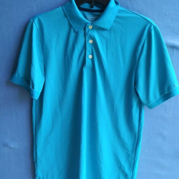 Chaps Golf Mens Size Small S Blue Polo - Picture 1 of 5